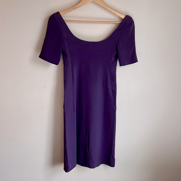 Vintage 90’s Prada Purple silk midi Slip Dress size 38/ US 4 - Picture 12 of 16